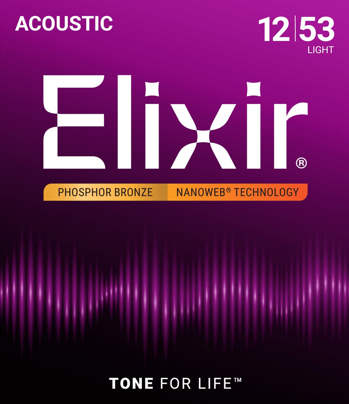 。ページ Elixir エリクサー アコースティックギター弦 NANOWEB フォス