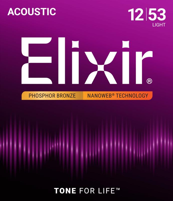 アコースティック フォスファ―ブロンズ NANOWEBコーティング | Elixir 