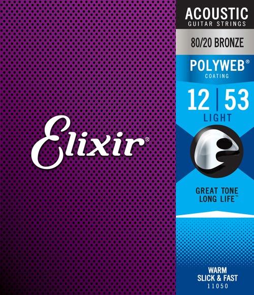 手数料安い アコースティック 80/20ブロンズ Elixir | POLYWEBコーティング ギター