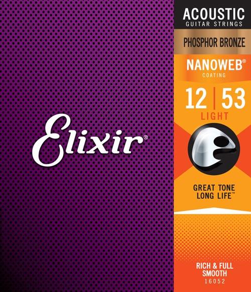 アコースティック フォスファ―ブロンズ NANOWEBコーティング | Elixir 